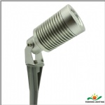 LED spotlight with ground stake